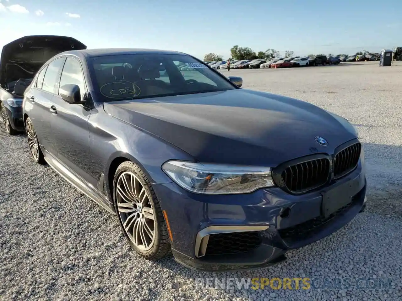 1 Photograph of a damaged car WBAJB9C55KB287611 BMW M5 2019