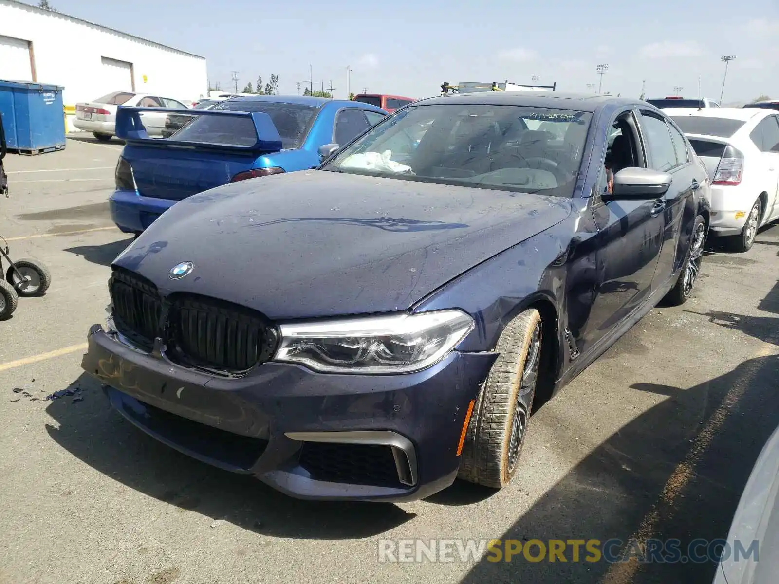 2 Photograph of a damaged car WBAJB9C55KB288161 BMW M5 2019