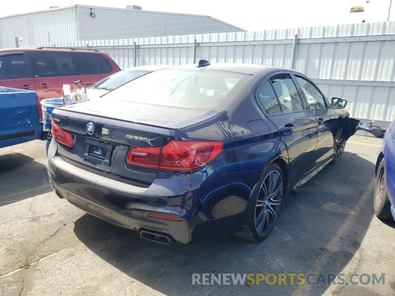 4 Photograph of a damaged car WBAJB9C55KB288161 BMW M5 2019