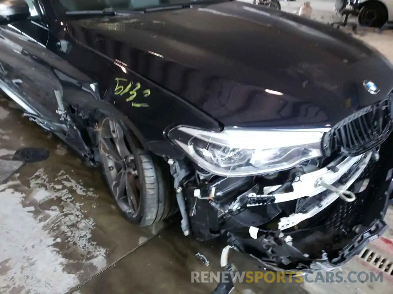 9 Photograph of a damaged car WBAJB9C56KB288508 BMW M5 2019