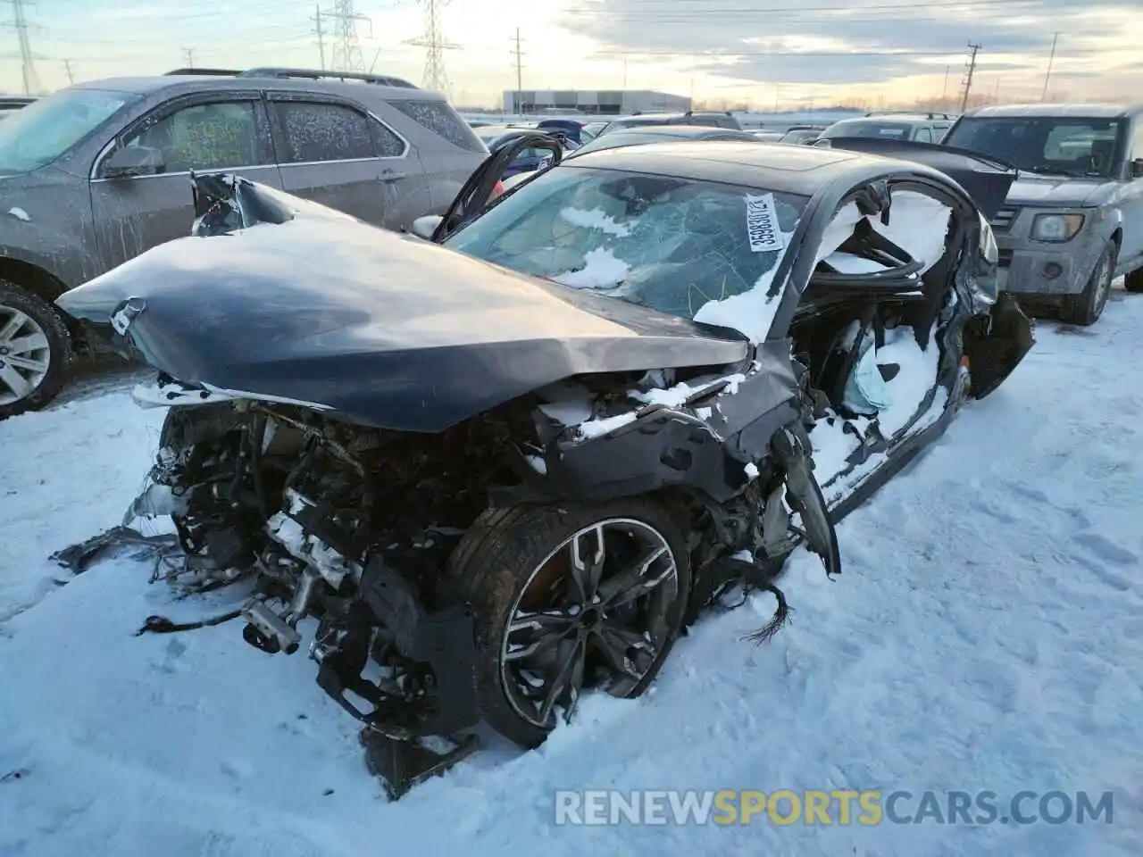 2 Photograph of a damaged car WBAJB9C57KB287982 BMW M5 2019