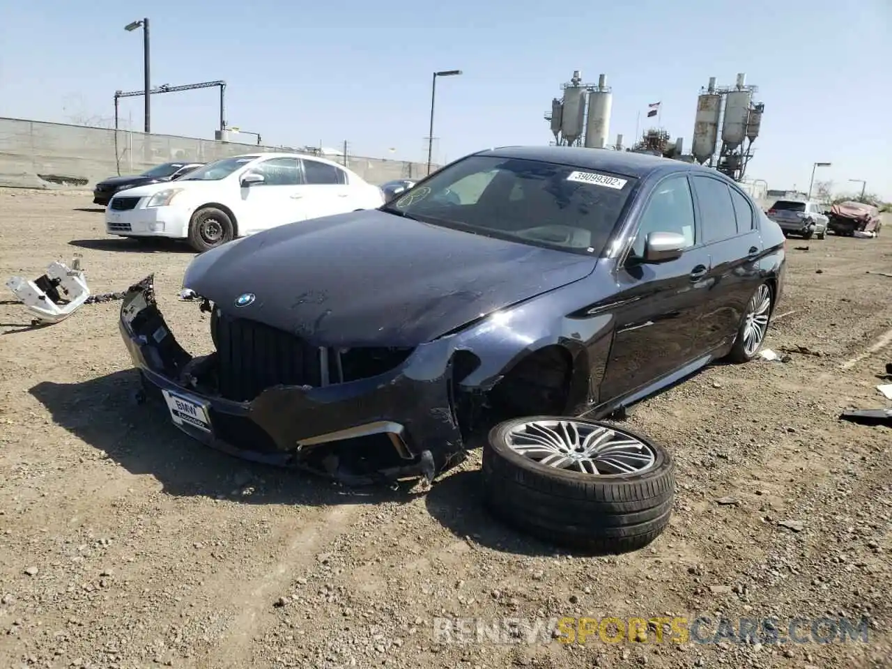 2 Photograph of a damaged car WBAJB9C58KB288560 BMW M5 2019