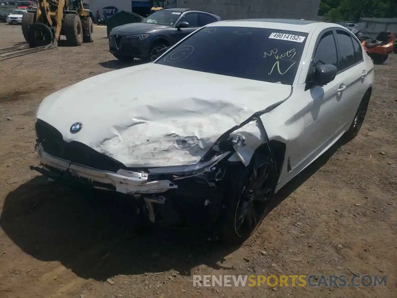 9 Photograph of a damaged car WBAJB9C58KB288879 BMW M5 2019