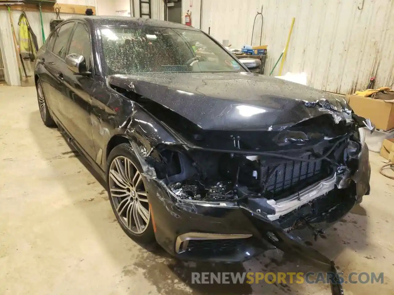 1 Photograph of a damaged car WBAJB9C58KB289059 BMW M5 2019