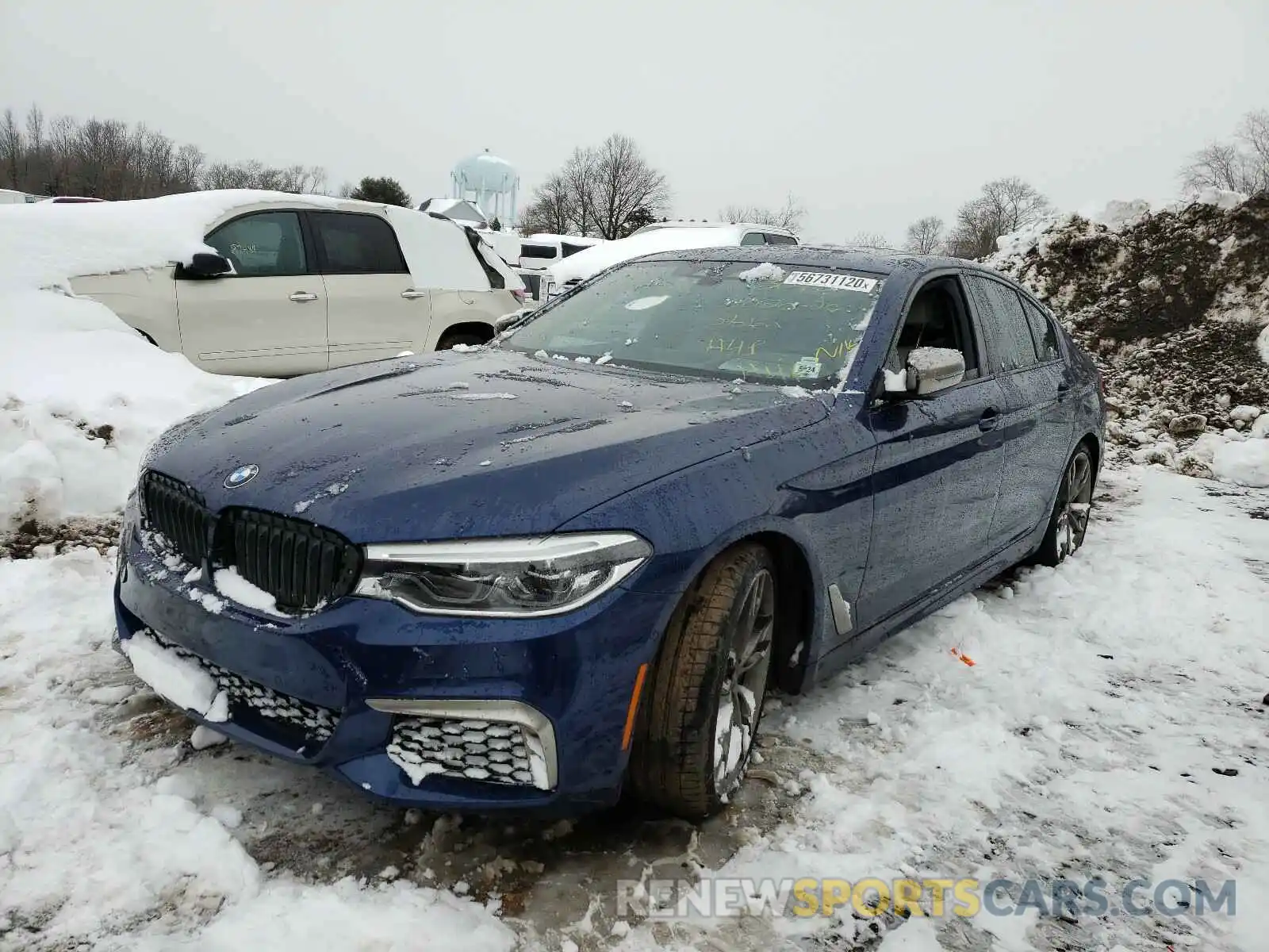 2 Photograph of a damaged car WBAJB9C58KB464118 BMW M5 2019