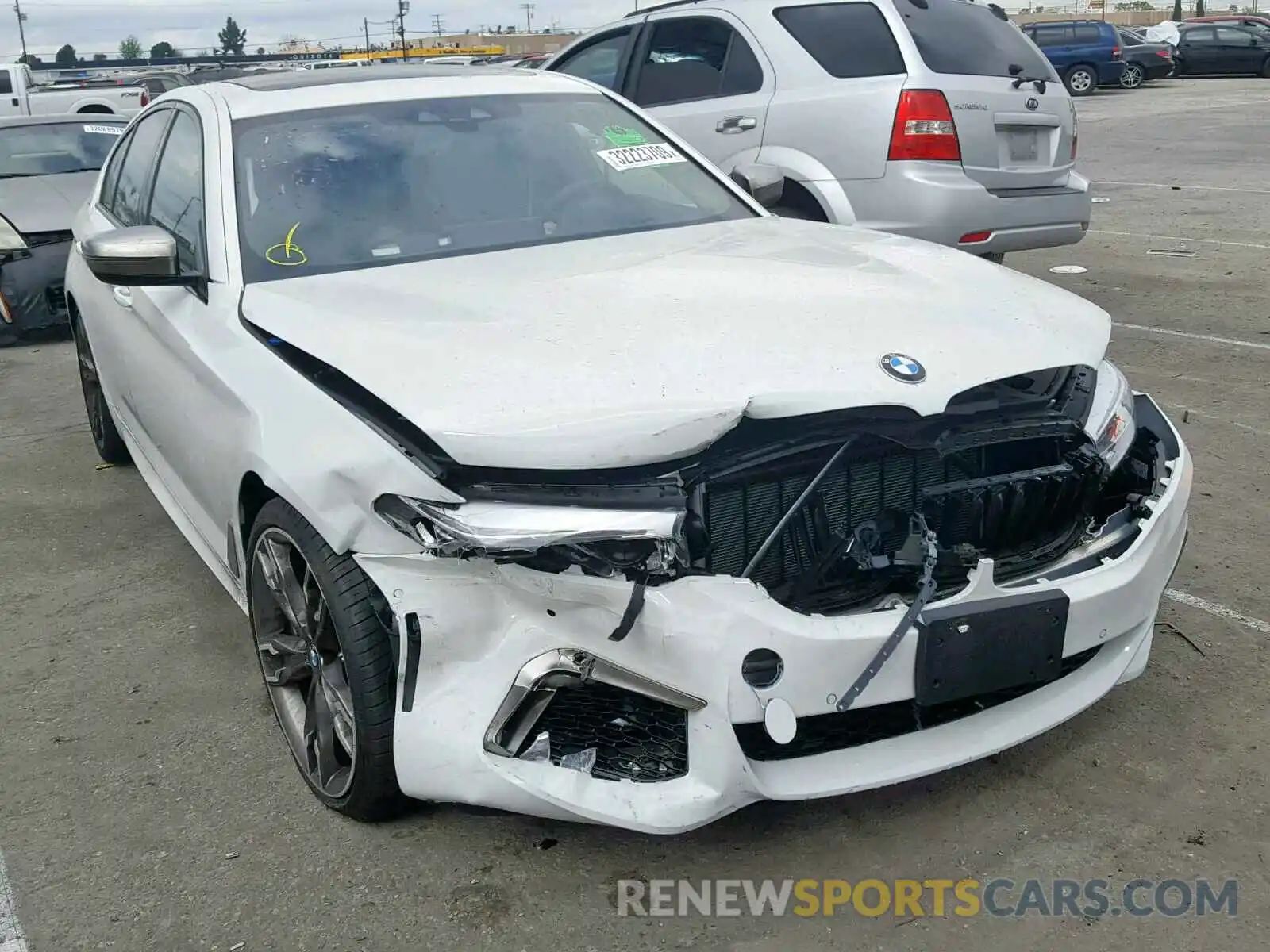 1 Photograph of a damaged car WBAJB9C58KB464183 BMW M5 2019