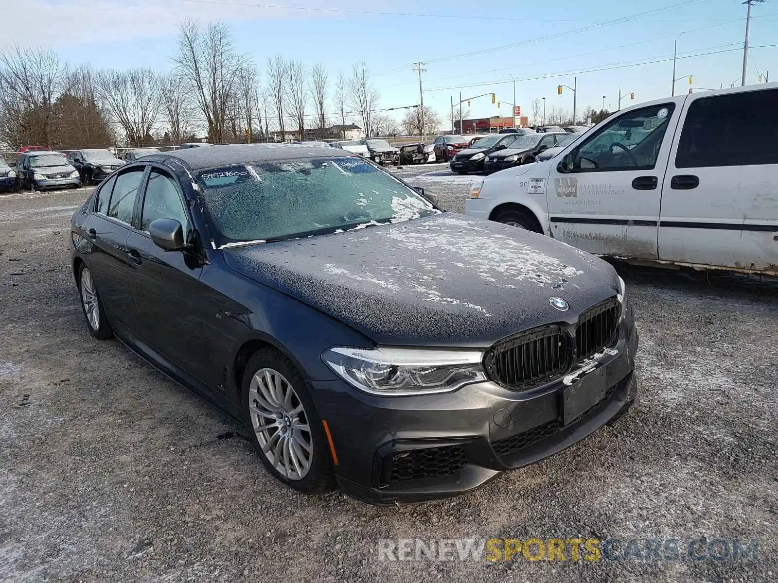 1 Photograph of a damaged car WBAJB9C59KB287837 BMW M5 2019