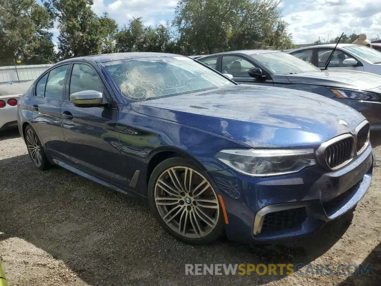 1 Photograph of a damaged car WBAJB9C59KB288292 BMW M5 2019