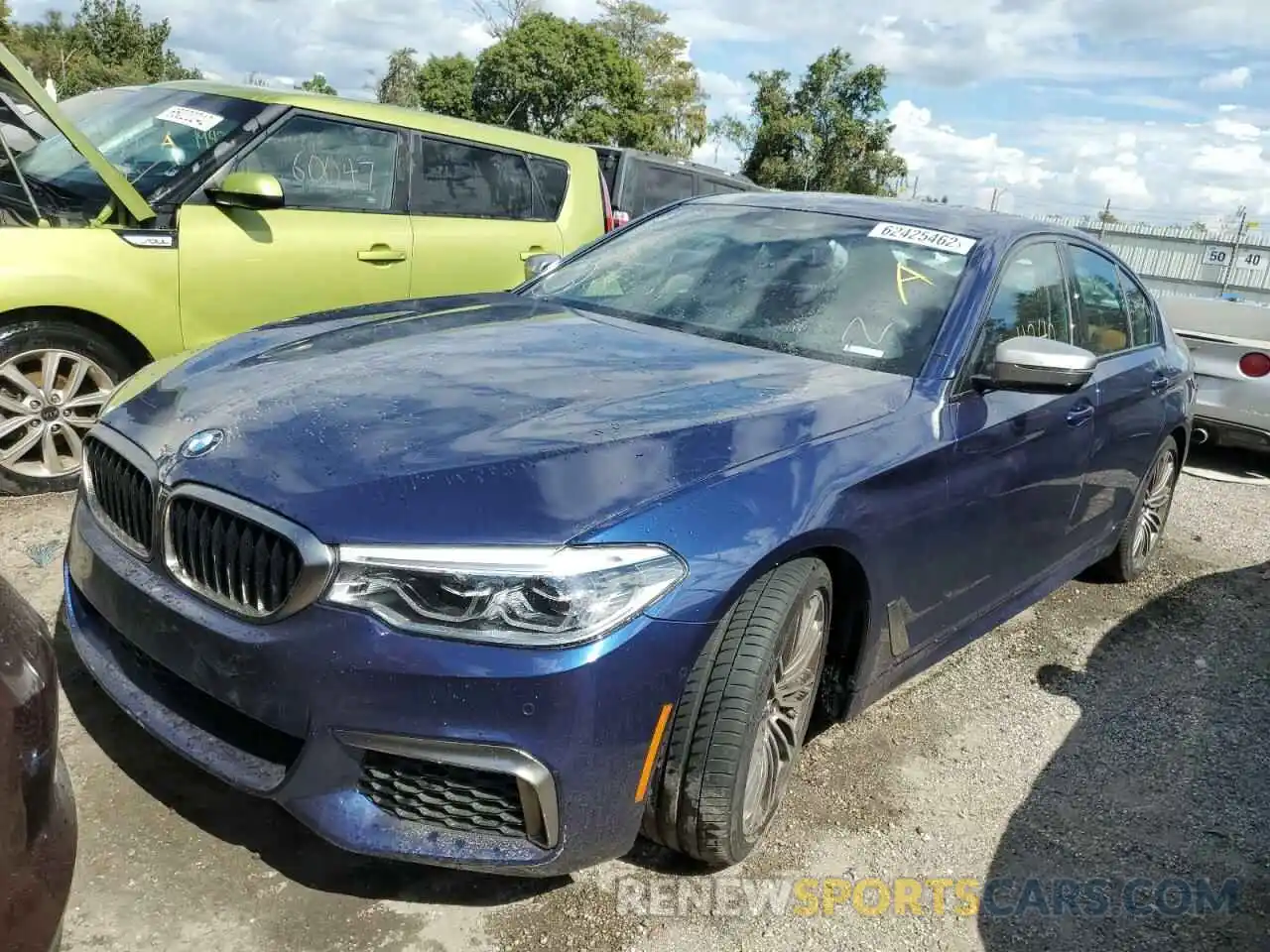 2 Photograph of a damaged car WBAJB9C59KB288292 BMW M5 2019