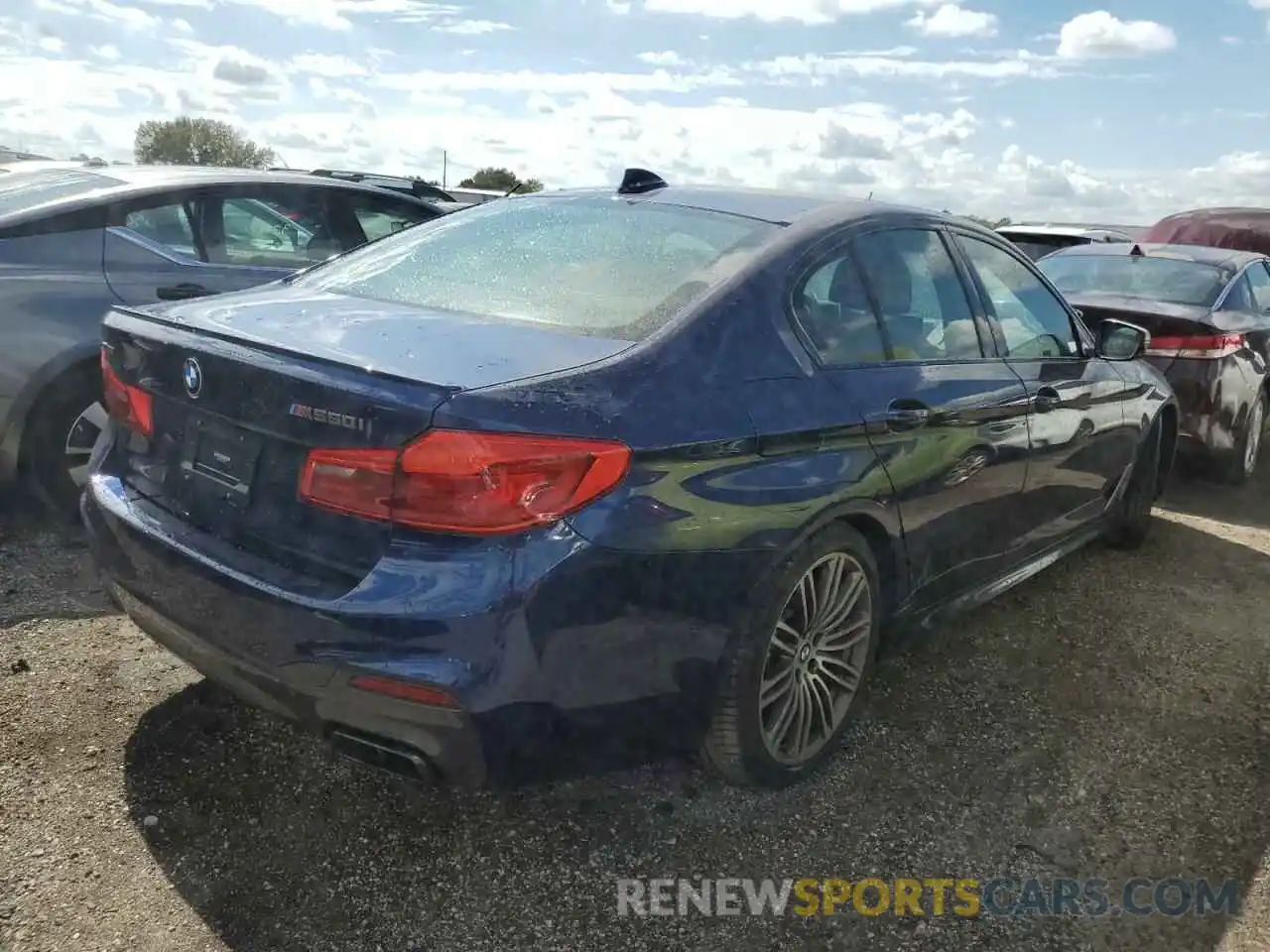 4 Photograph of a damaged car WBAJB9C59KB288292 BMW M5 2019