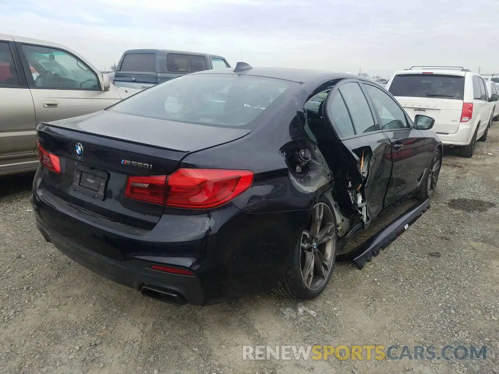4 Фотография поврежденного автомобиля WBAJB9C59KB289281 BMW M5 2019