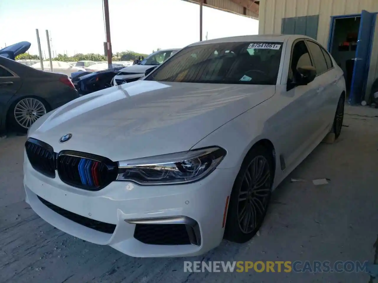 2 Photograph of a damaged car WBAJB9C59KB464774 BMW M5 2019