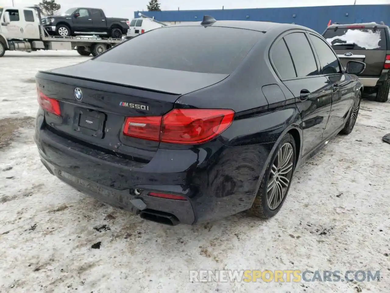 4 Фотография поврежденного автомобиля WBAJB9C59KB464922 BMW M5 2019