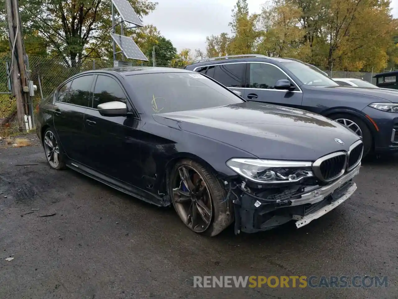 1 Photograph of a damaged car WBAJB9C5XKB287782 BMW M5 2019