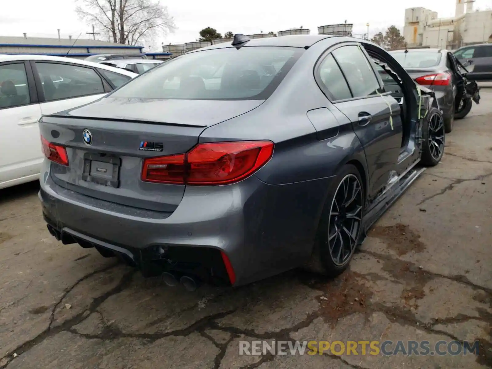 4 Photograph of a damaged car WBSJF0C50KB284384 BMW M5 2019