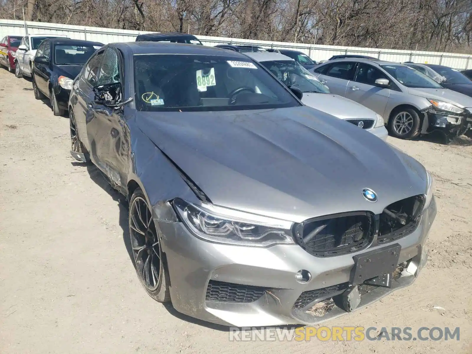 1 Фотография поврежденного автомобиля WBSJF0C50KB284675 BMW M5 2019