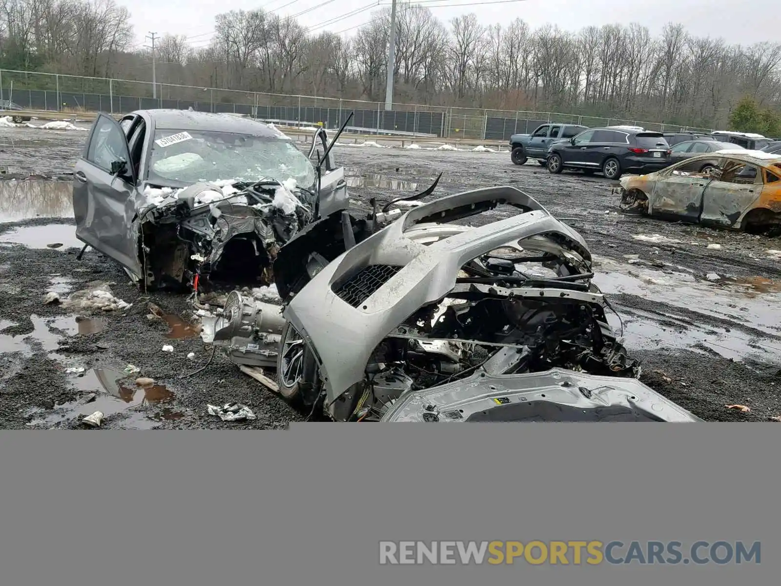 1 Photograph of a damaged car WBSJF0C50KB285101 BMW M5 2019