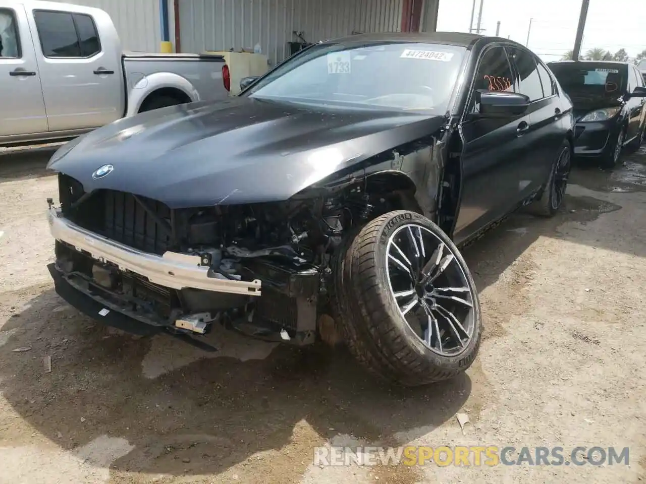 2 Photograph of a damaged car WBSJF0C50KB285163 BMW M5 2019