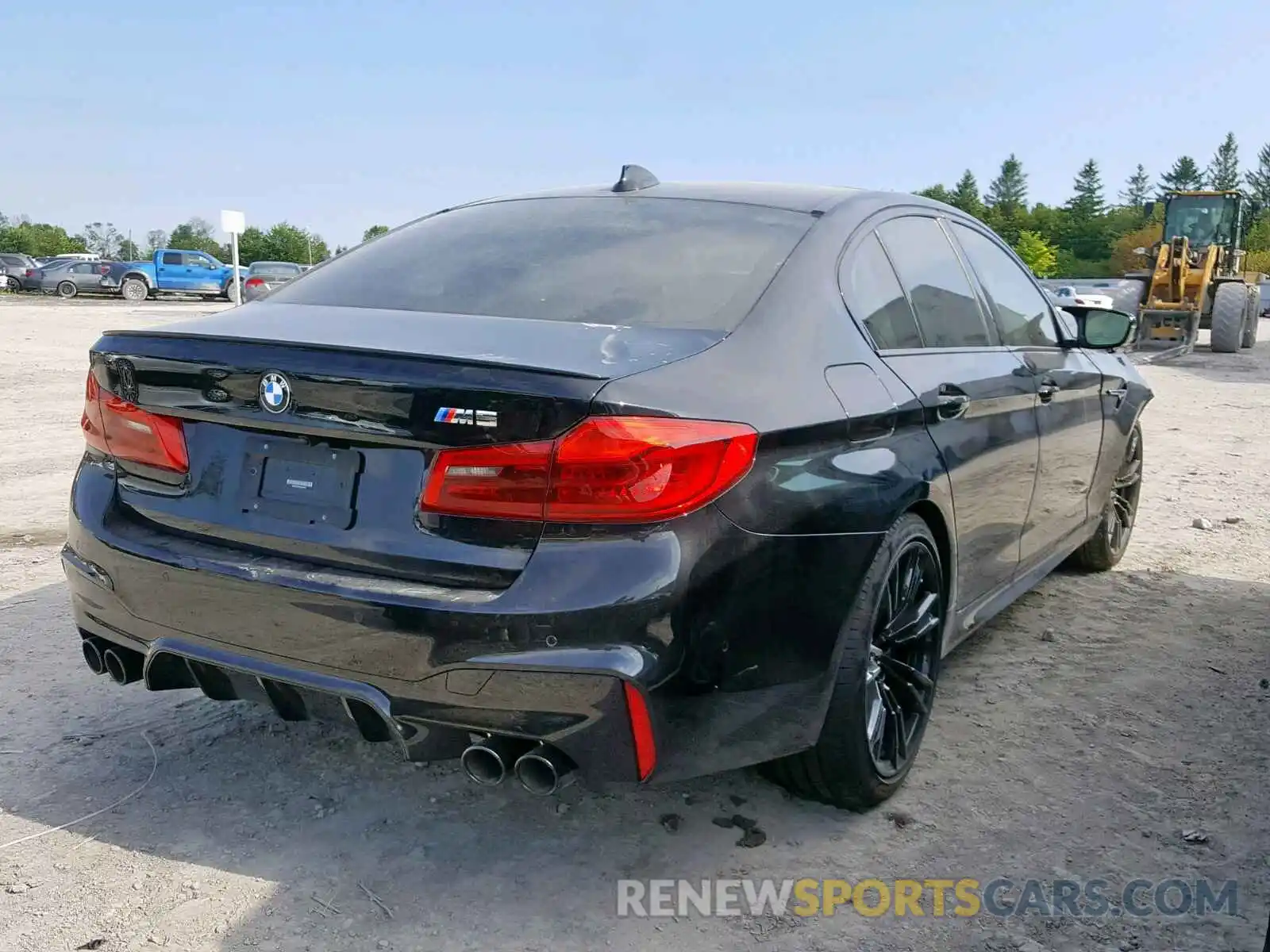 4 Photograph of a damaged car WBSJF0C50KB285437 BMW M5 2019