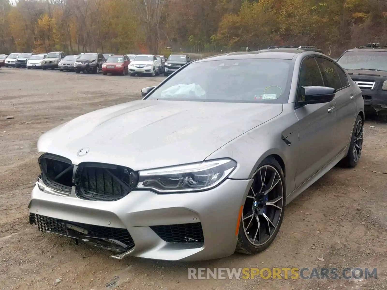 2 Photograph of a damaged car WBSJF0C50KB446708 BMW M5 2019