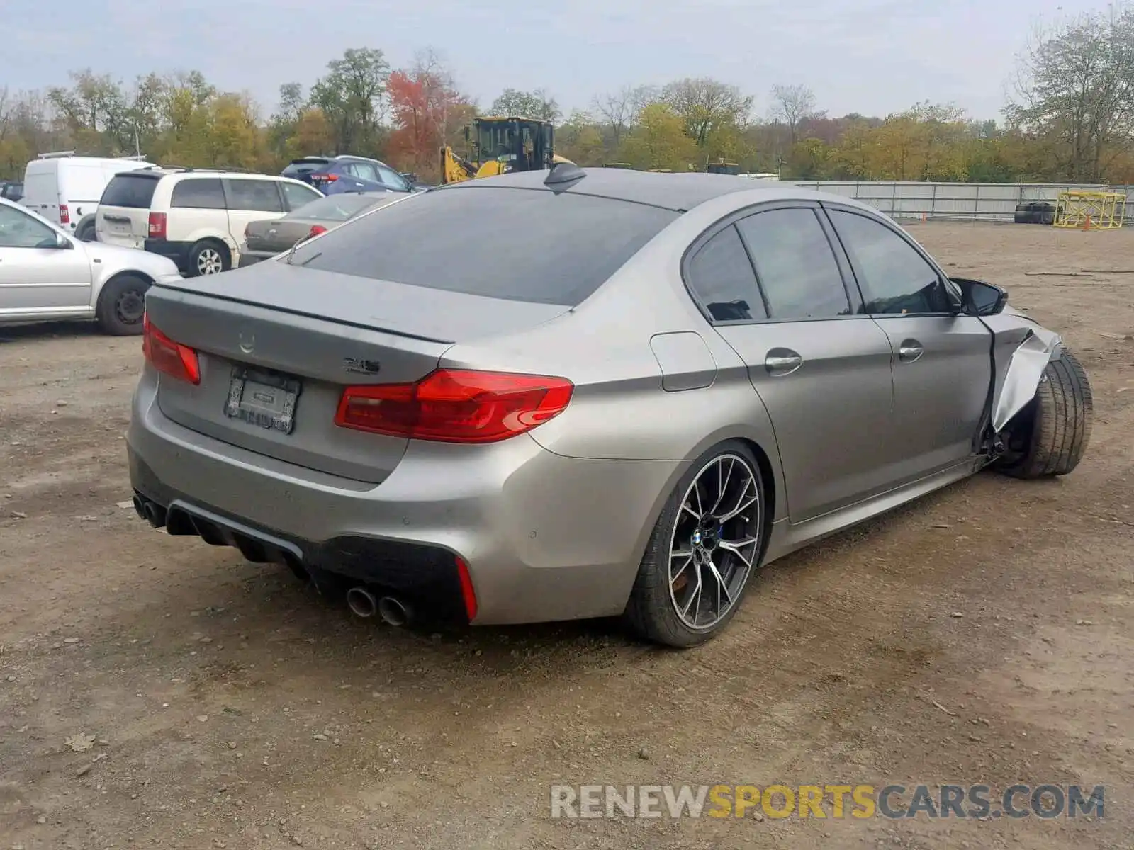 4 Photograph of a damaged car WBSJF0C50KB446708 BMW M5 2019