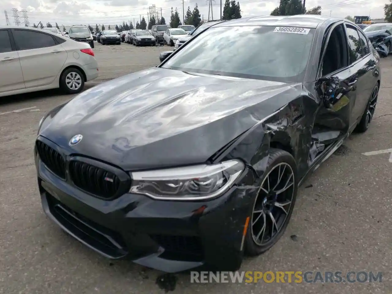 2 Photograph of a damaged car WBSJF0C50KB446756 BMW M5 2019