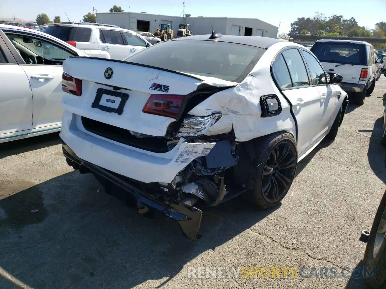 4 Photograph of a damaged car WBSJF0C50KB446935 BMW M5 2019