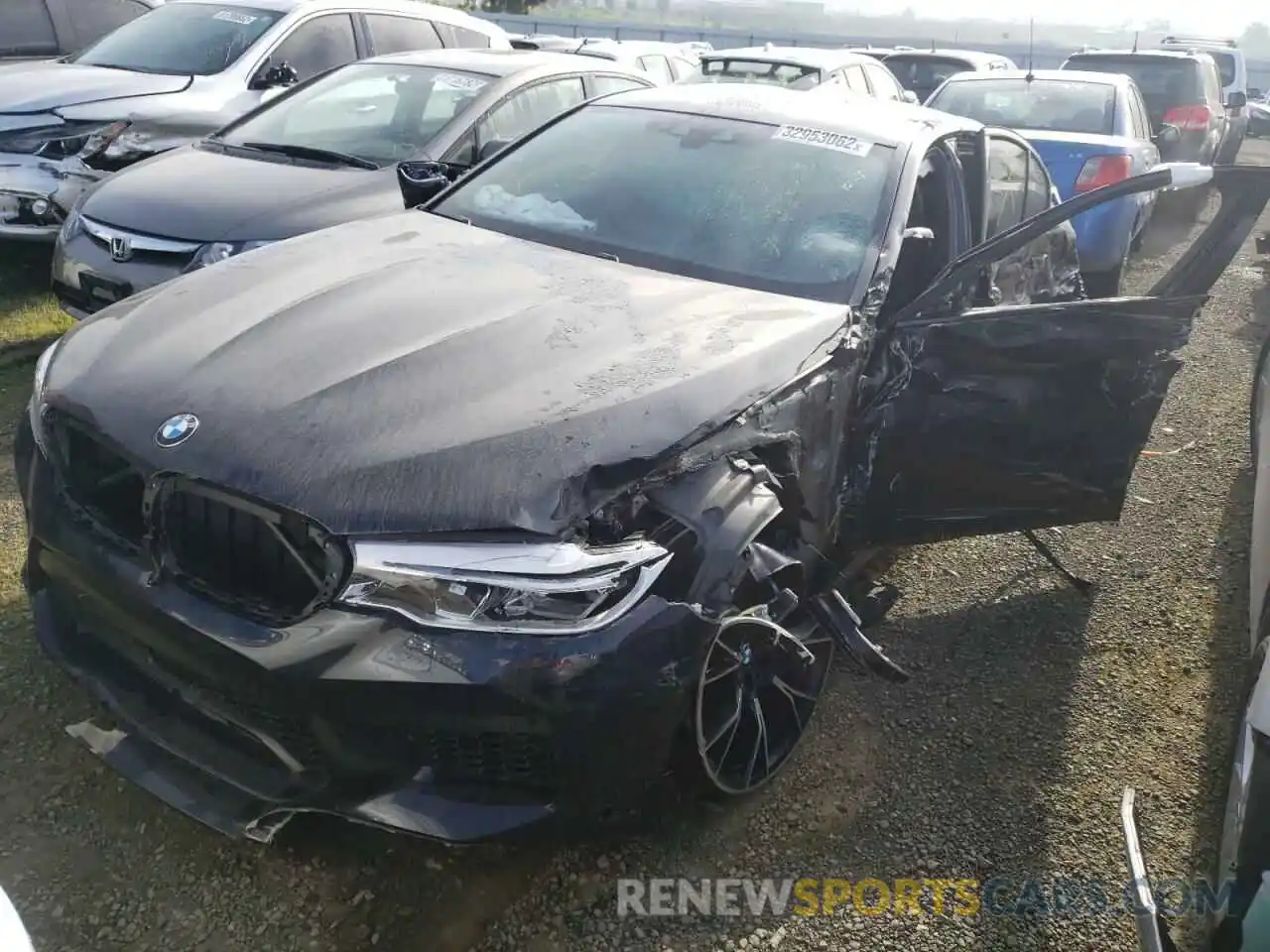 2 Photograph of a damaged car WBSJF0C50KB447230 BMW M5 2019