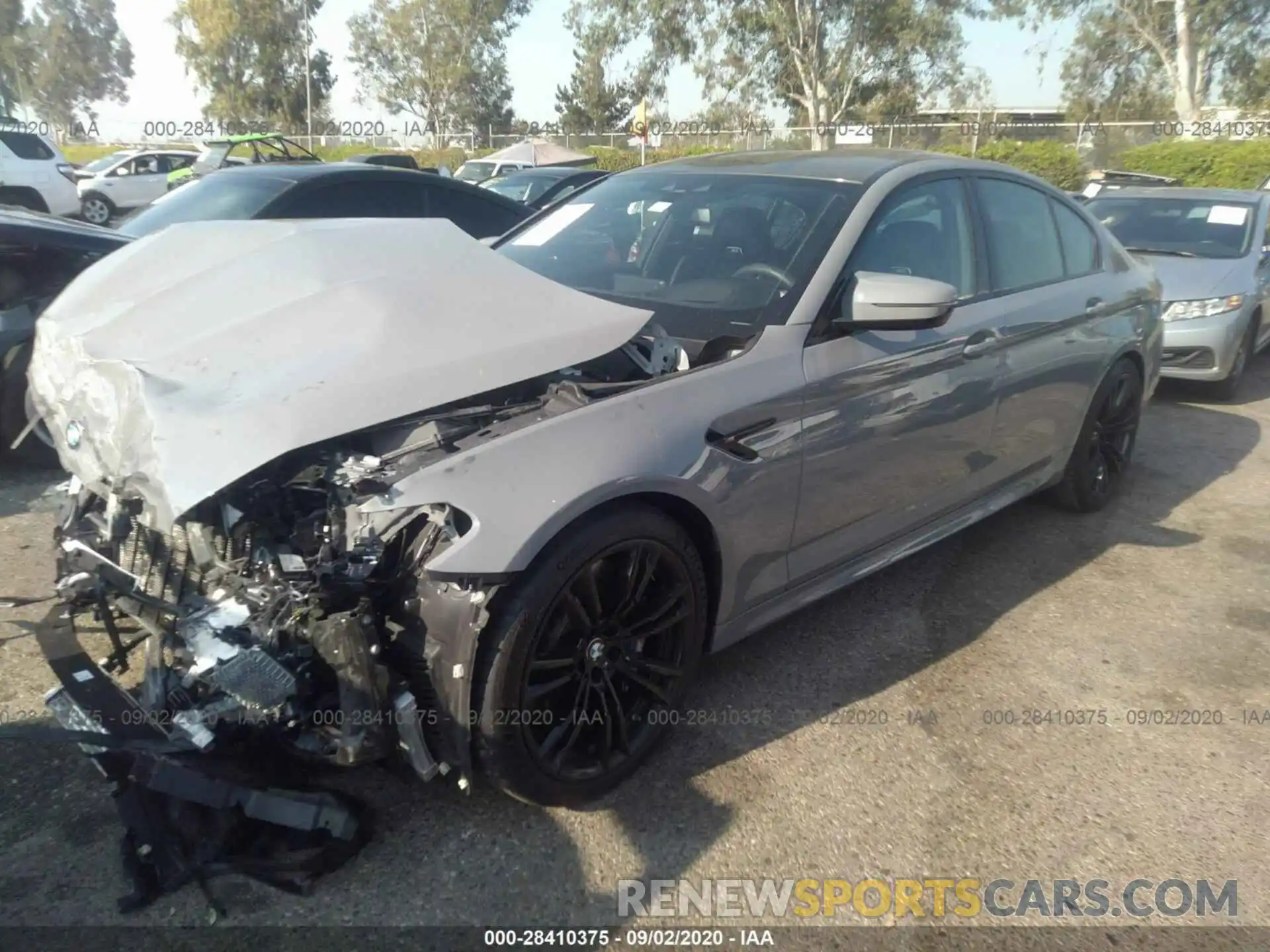 2 Photograph of a damaged car WBSJF0C50KB447812 BMW M5 2019