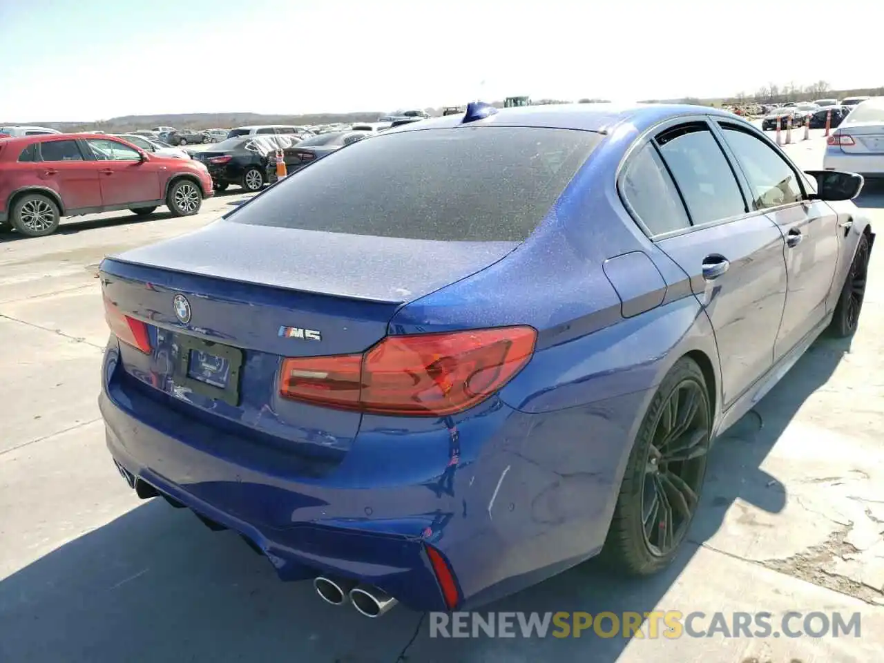 4 Photograph of a damaged car WBSJF0C50KB448085 BMW M5 2019