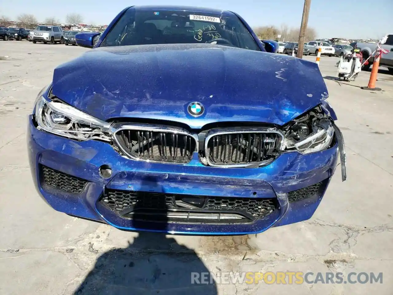 9 Photograph of a damaged car WBSJF0C50KB448085 BMW M5 2019