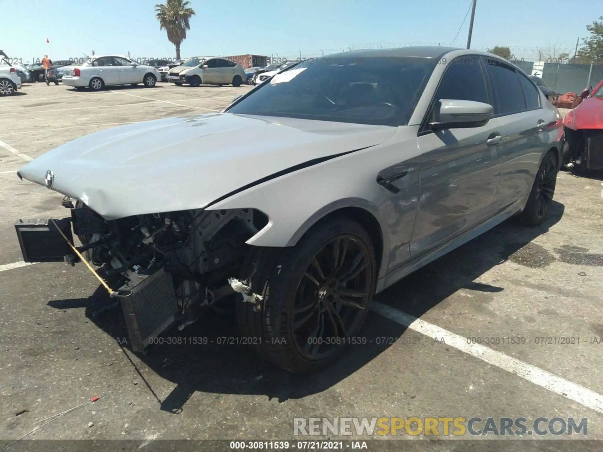 2 Photograph of a damaged car WBSJF0C50KB448667 BMW M5 2019