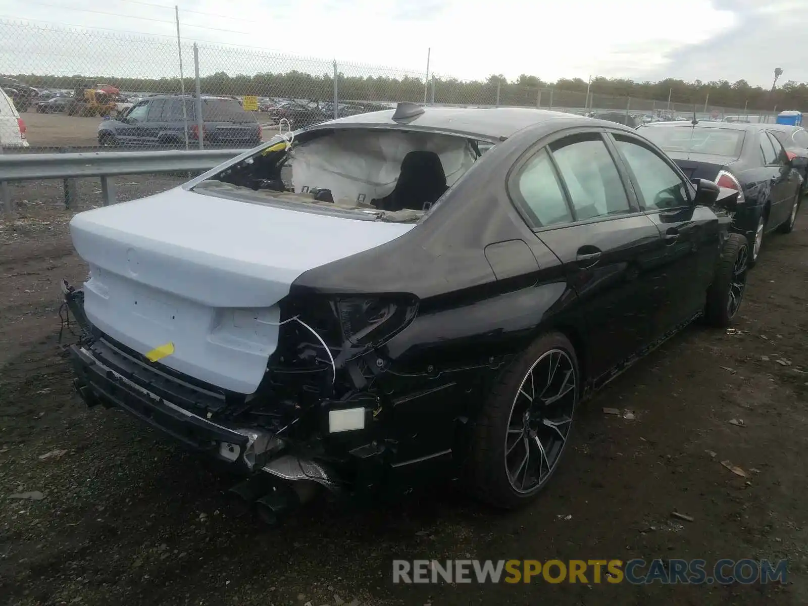 4 Photograph of a damaged car WBSJF0C51KB284152 BMW M5 2019