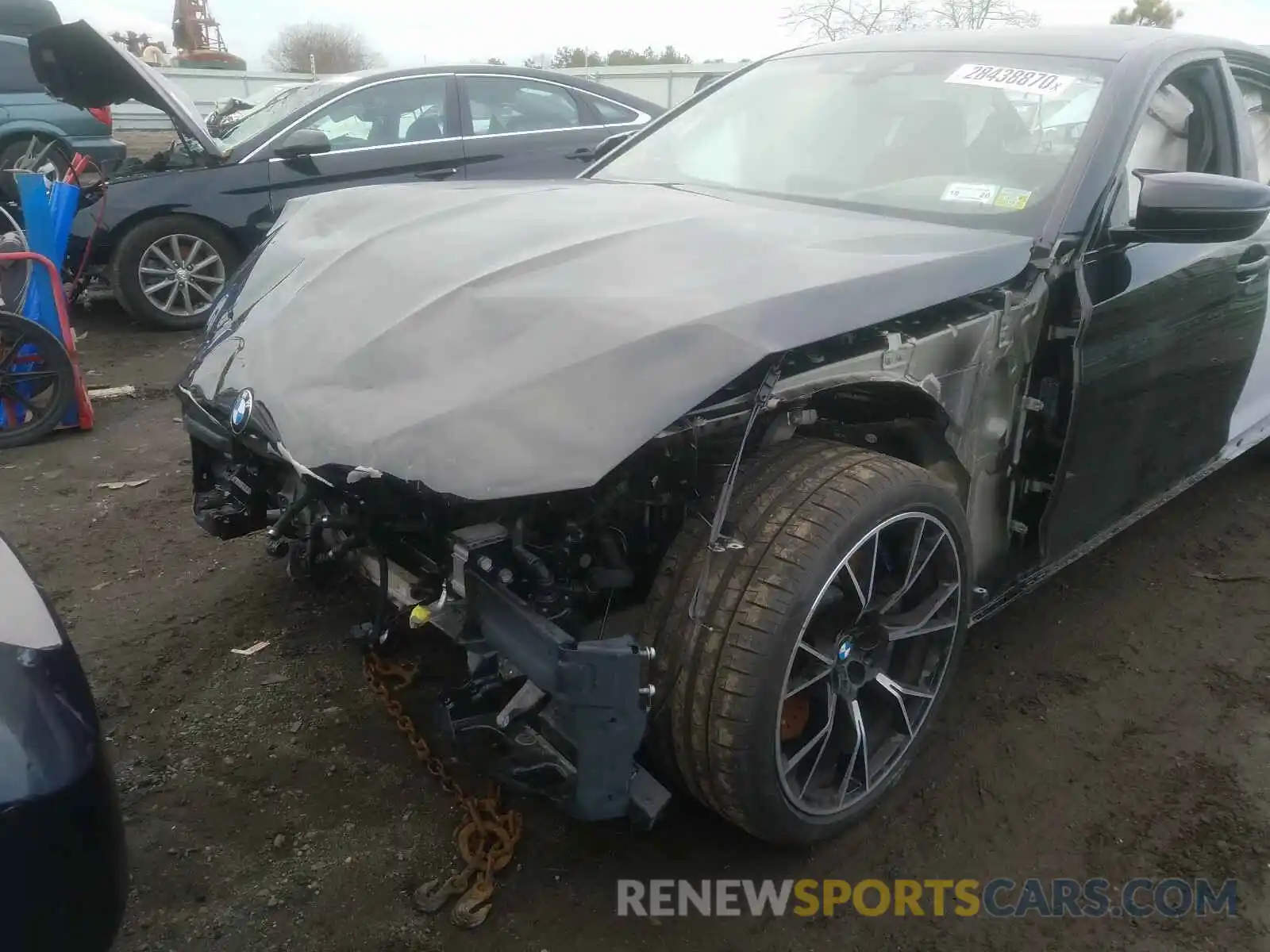 9 Photograph of a damaged car WBSJF0C51KB284152 BMW M5 2019