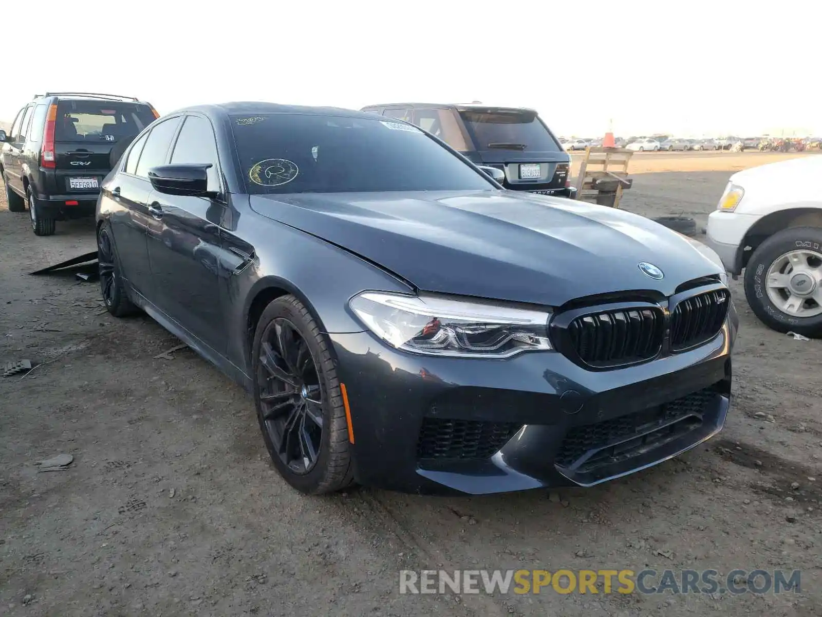 1 Photograph of a damaged car WBSJF0C51KB284426 BMW M5 2019