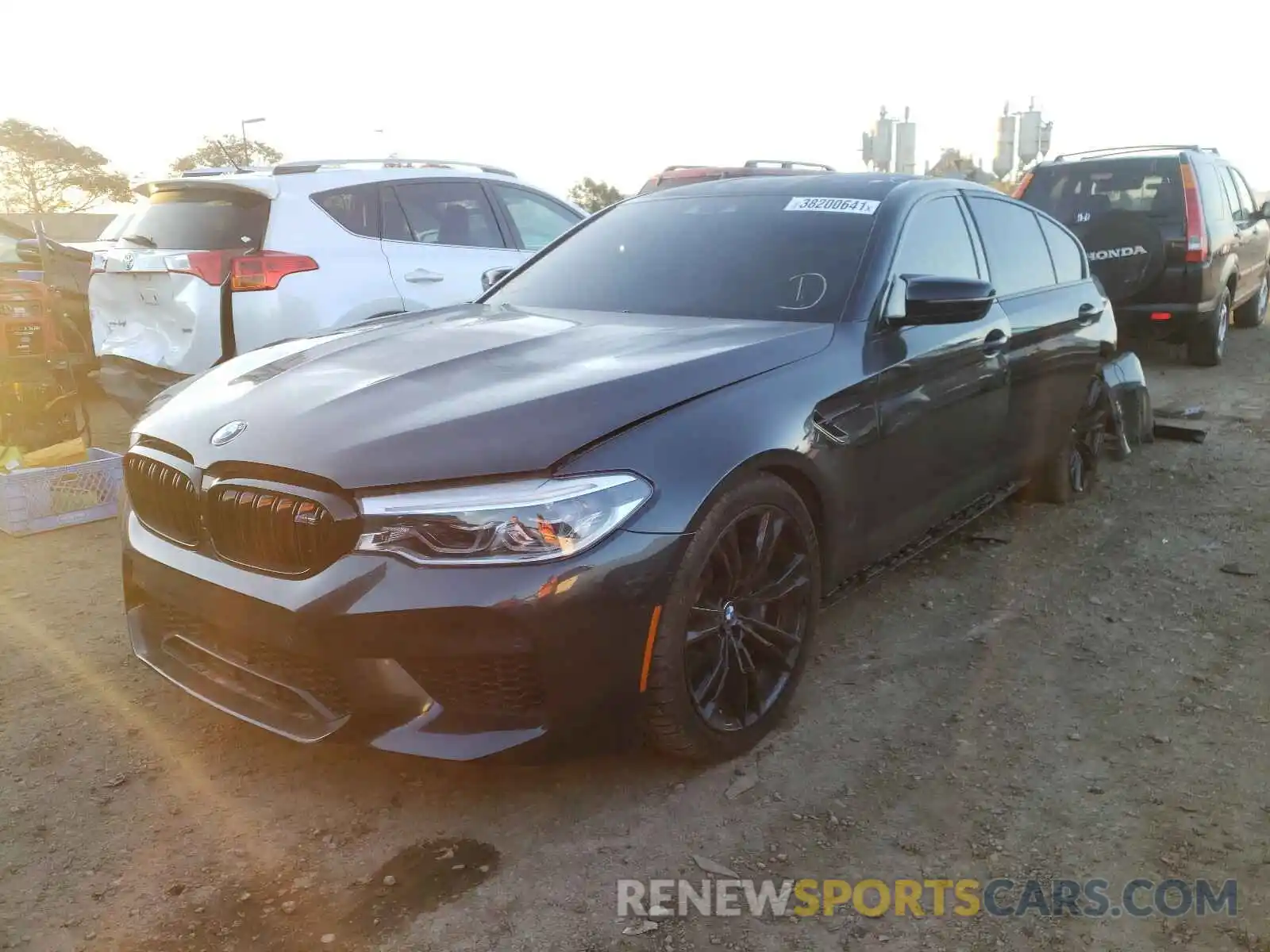 2 Photograph of a damaged car WBSJF0C51KB284426 BMW M5 2019