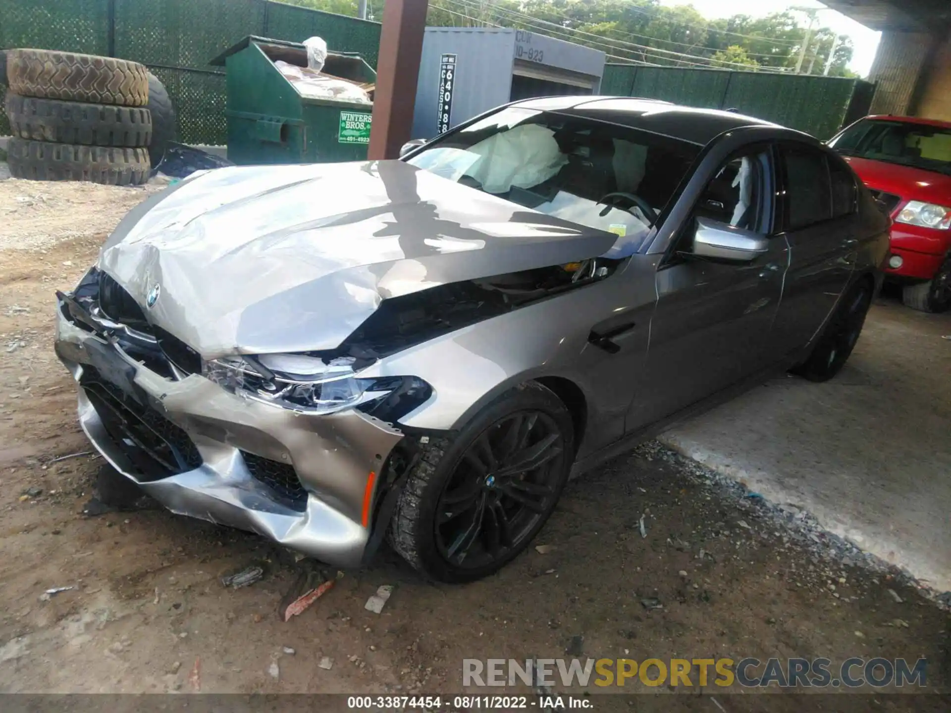 2 Photograph of a damaged car WBSJF0C51KB284913 BMW M5 2019