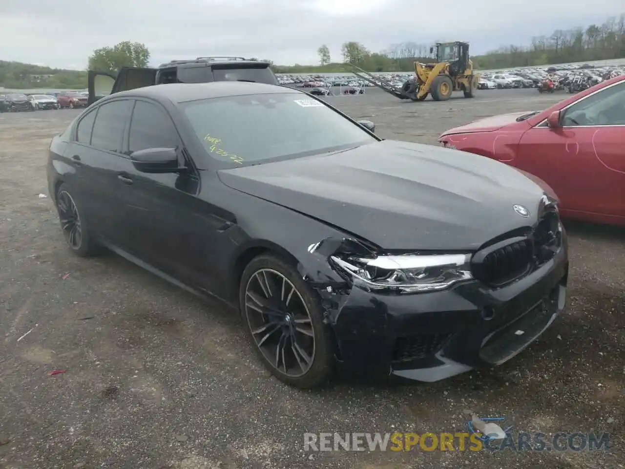 1 Photograph of a damaged car WBSJF0C51KB284927 BMW M5 2019