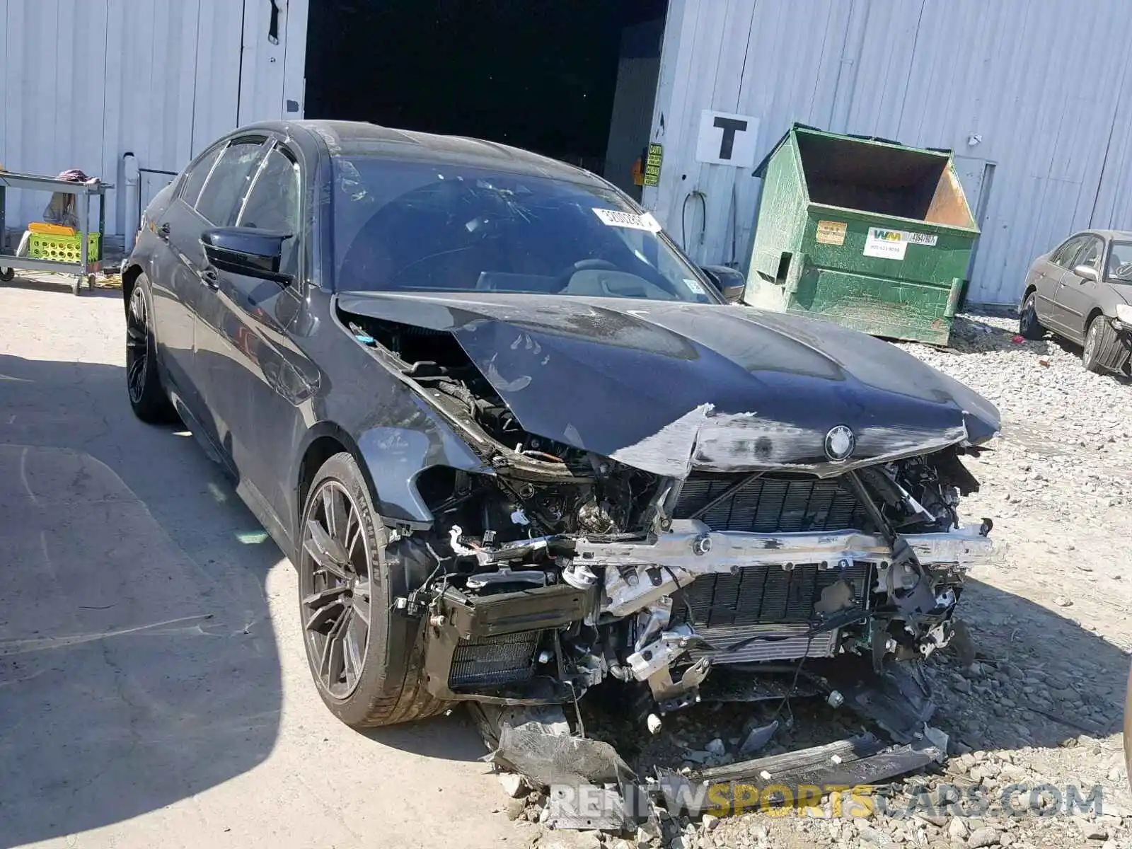 1 Фотография поврежденного автомобиля WBSJF0C51KB285222 BMW M5 2019