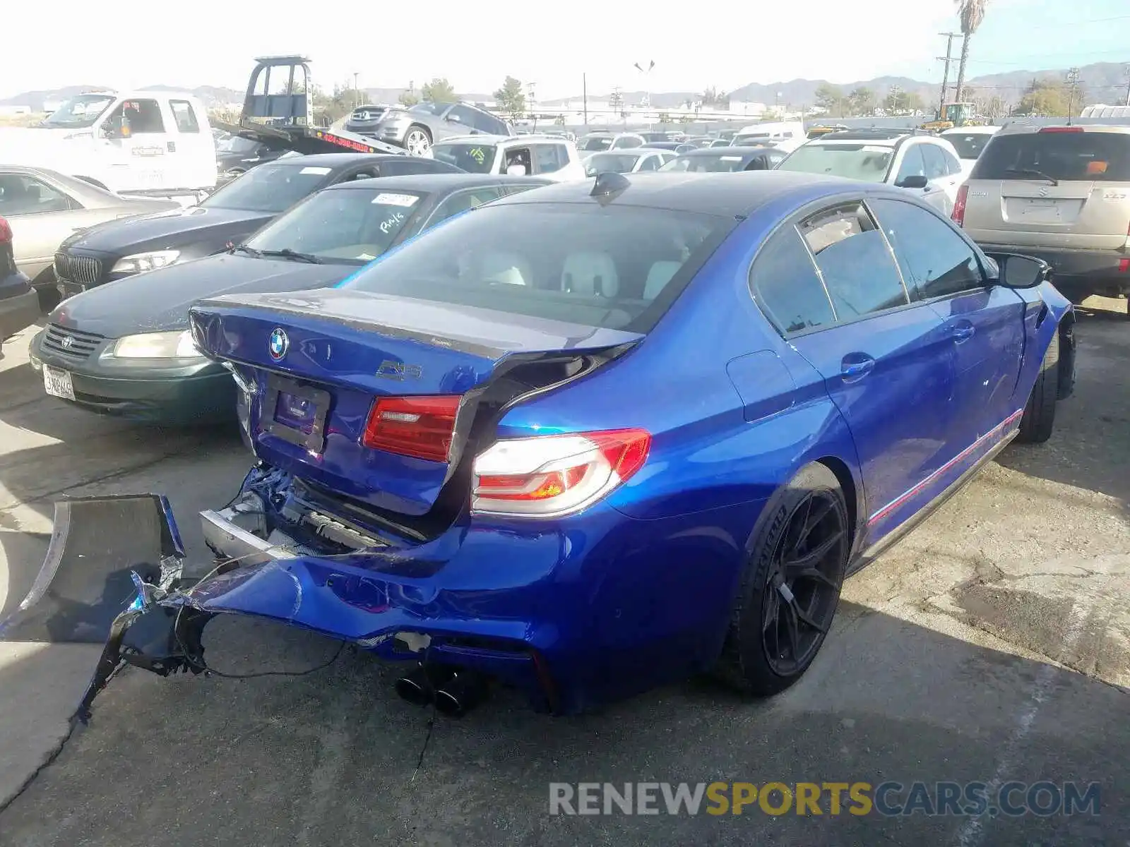 4 Photograph of a damaged car WBSJF0C51KB446720 BMW M5 2019