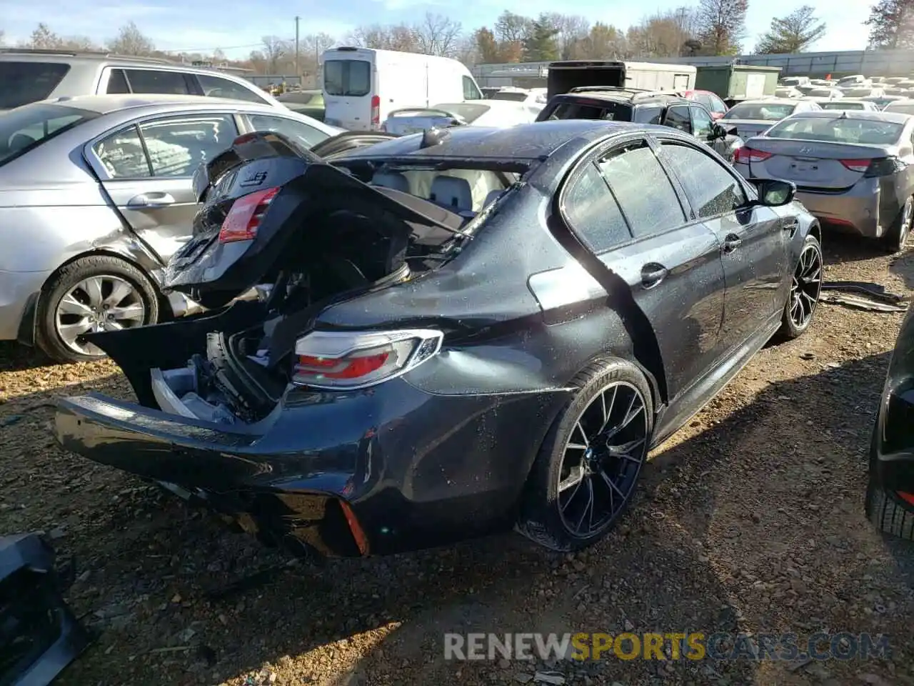 4 Photograph of a damaged car WBSJF0C51KB447365 BMW M5 2019