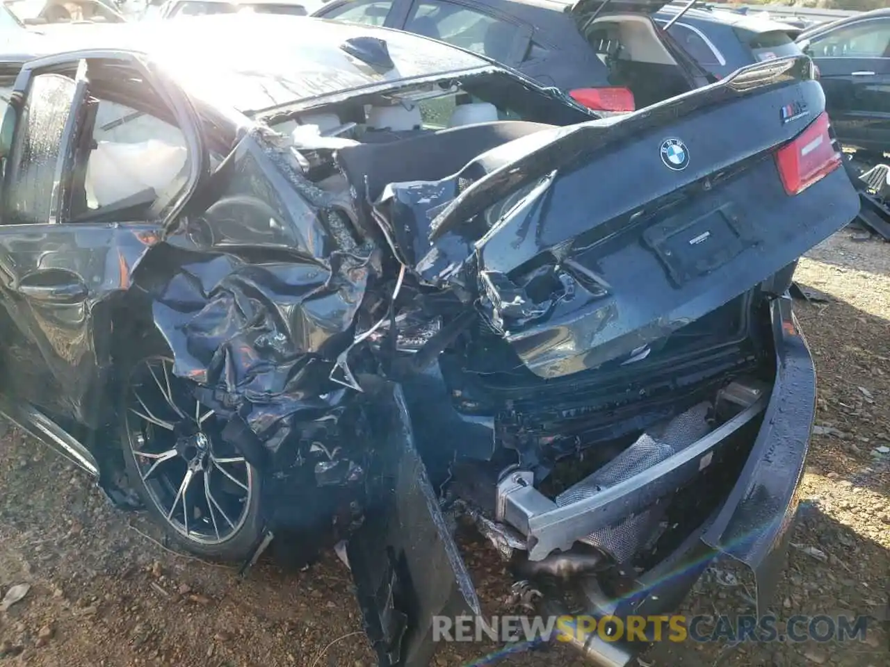 9 Photograph of a damaged car WBSJF0C51KB447365 BMW M5 2019