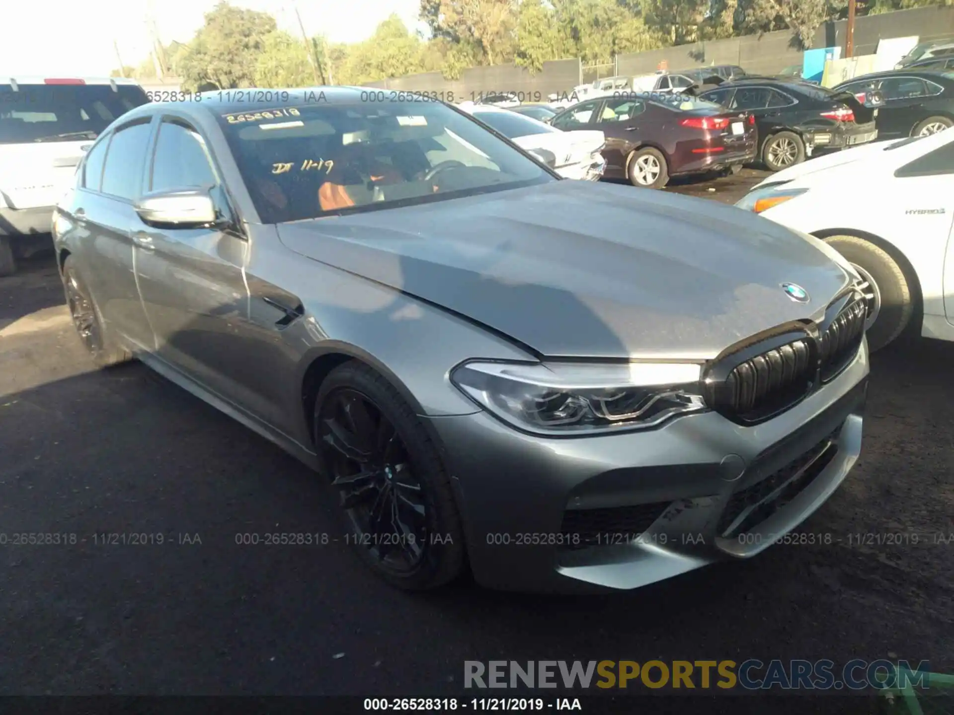 1 Photograph of a damaged car WBSJF0C51KB447690 BMW M5 2019