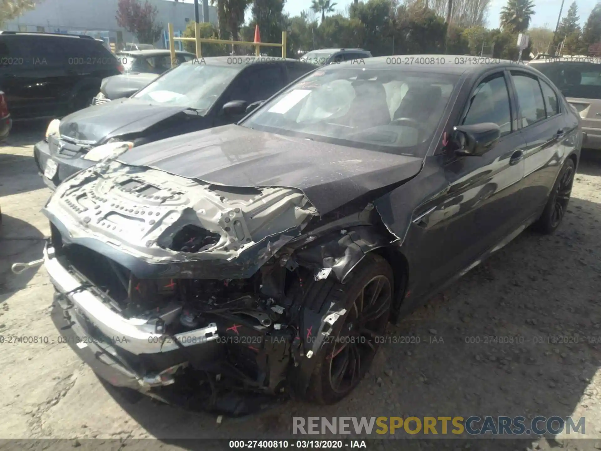 2 Photograph of a damaged car WBSJF0C51KB447821 BMW M5 2019