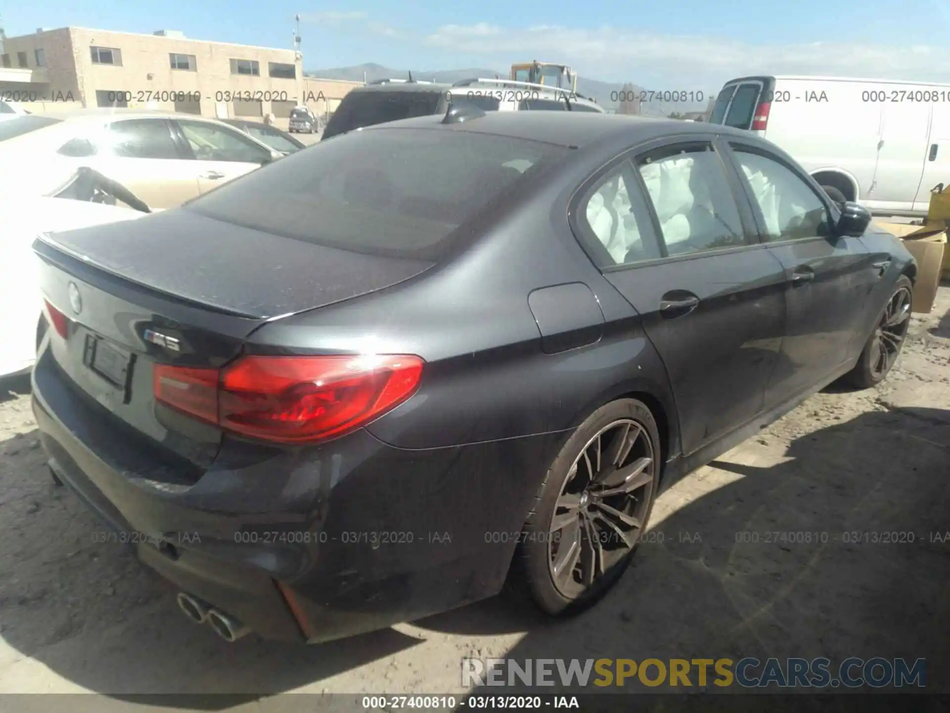 4 Photograph of a damaged car WBSJF0C51KB447821 BMW M5 2019