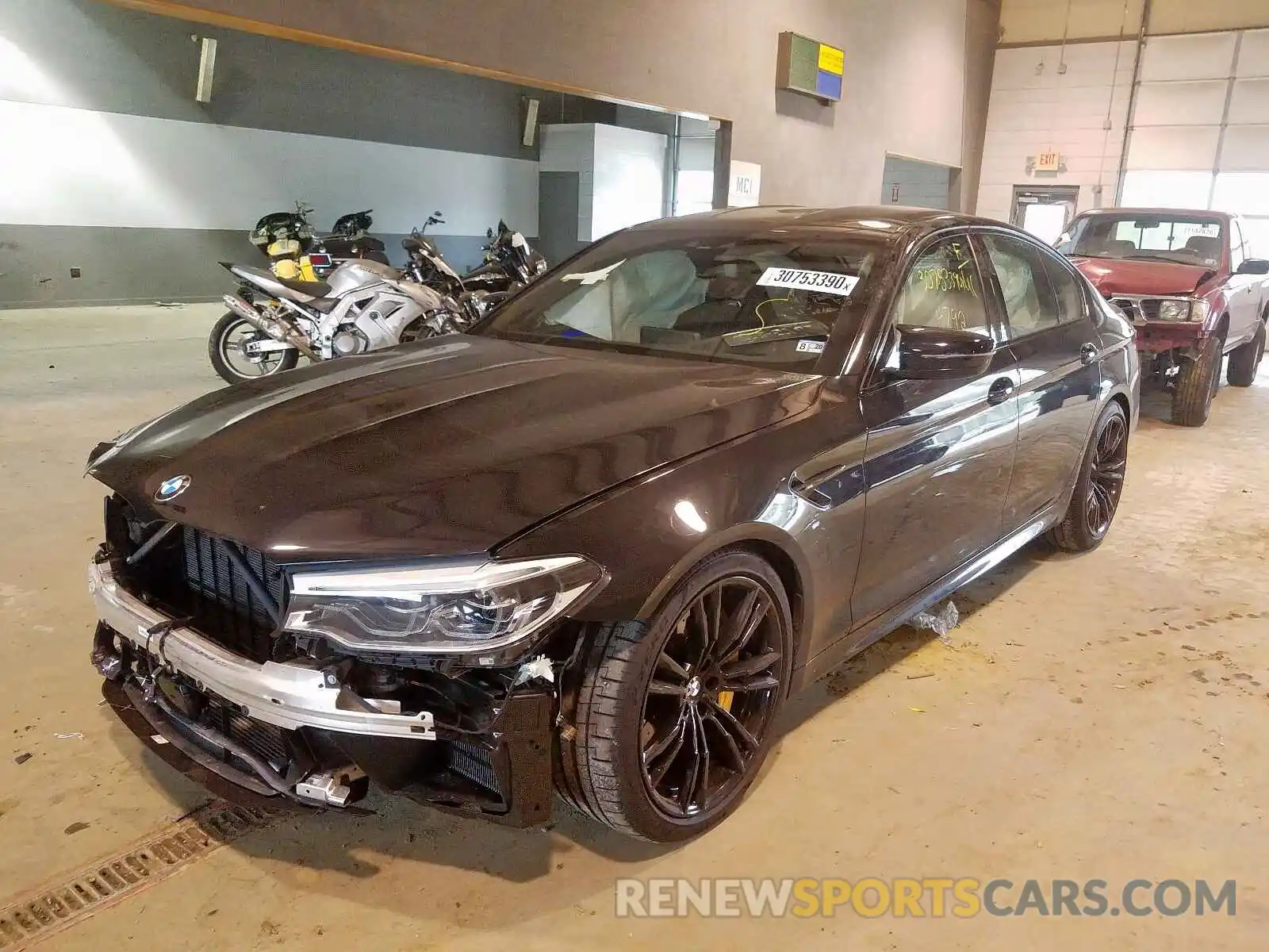 2 Photograph of a damaged car WBSJF0C51KB448287 BMW M5 2019