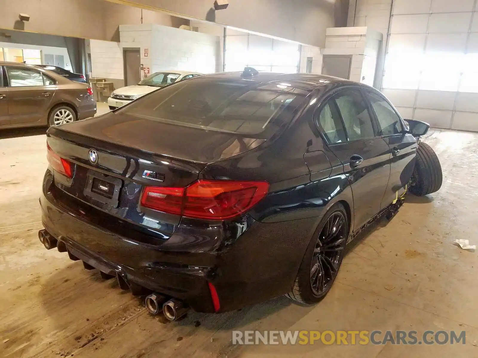 4 Photograph of a damaged car WBSJF0C51KB448287 BMW M5 2019