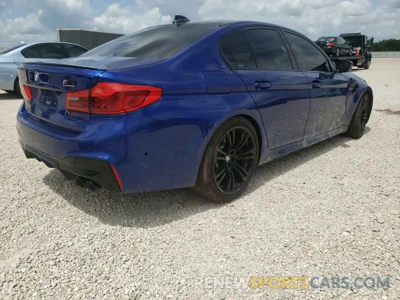 4 Photograph of a damaged car WBSJF0C51KB448614 BMW M5 2019