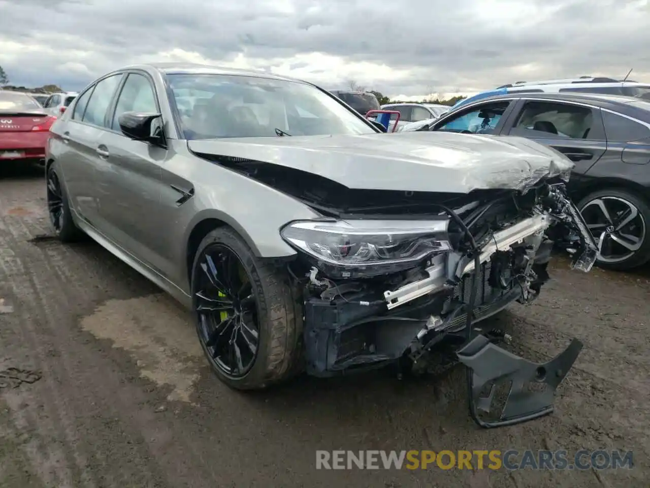 1 Photograph of a damaged car WBSJF0C52KB284211 BMW M5 2019