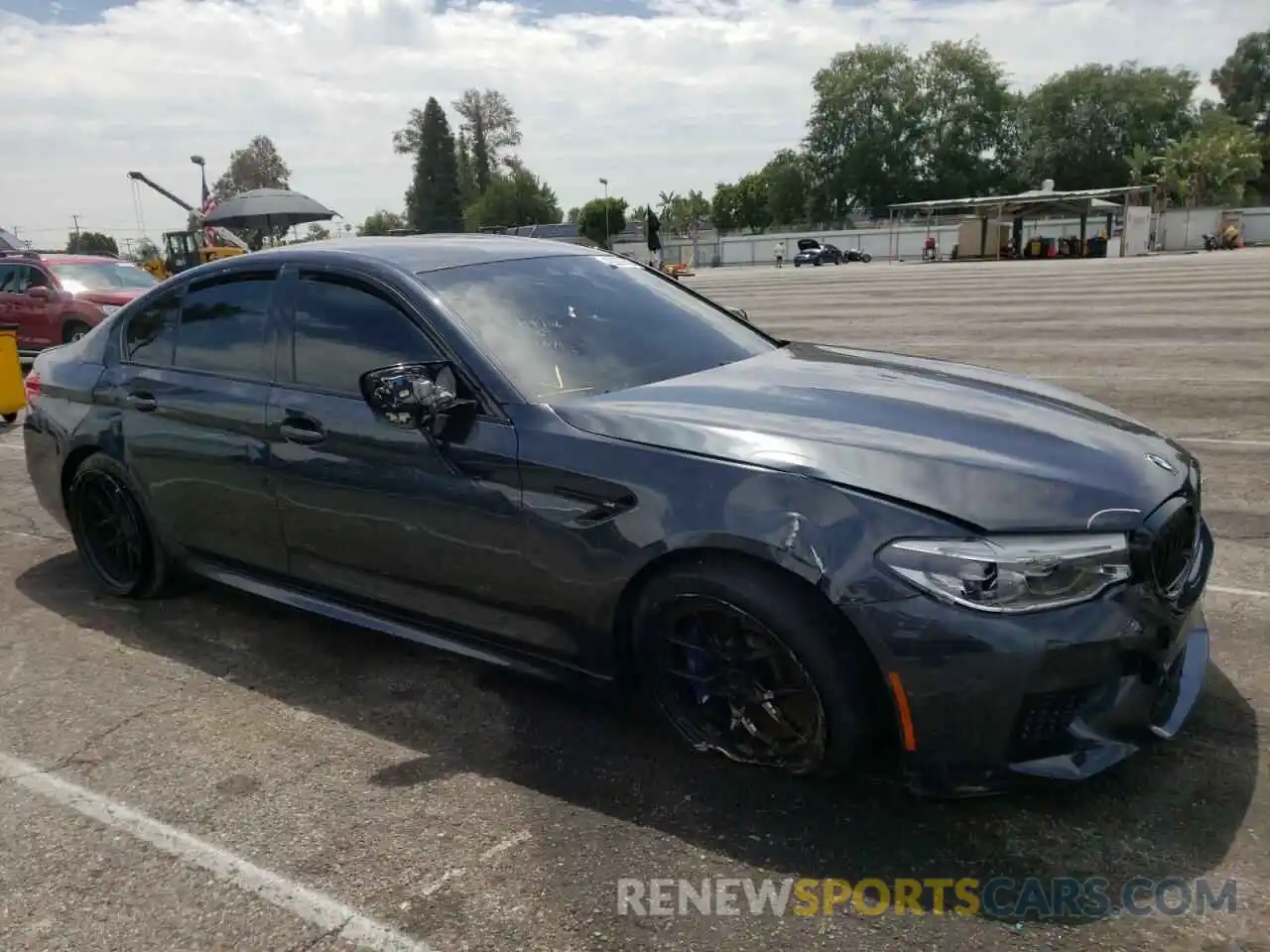 9 Photograph of a damaged car WBSJF0C52KB285522 BMW M5 2019